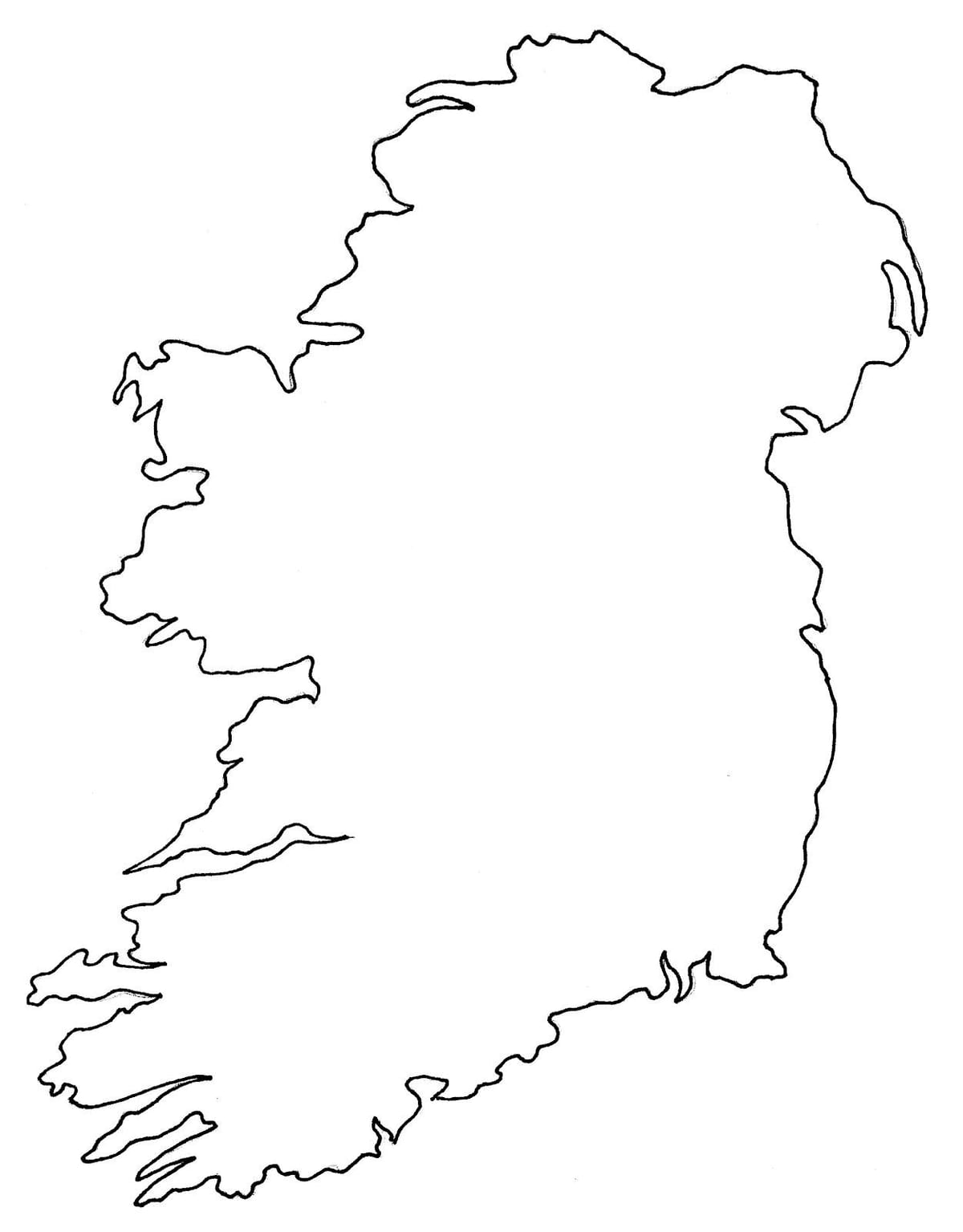 空地图的爱尔兰